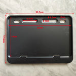 Universal Motorcycle License Plate Frame | Rustproof Front & Rear Fit alternate view