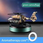 Car Solar Air Freshener | Automatic Rotation Helicopter Essential Oil Diffuser for Dashb detail view
