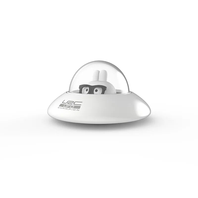 UFO Alien Car Air Freshener | Citrus Ocean Scented Vent Clip Deodorizer additional angle