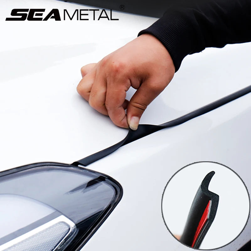 Rubber Car Hood Seal Strip 4 Meters