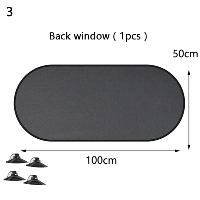 Car Window Sunshade Cover Block For Kids Car Side Window Shade Cling Sunshades Sun Shade Cover Visor Shield Screen