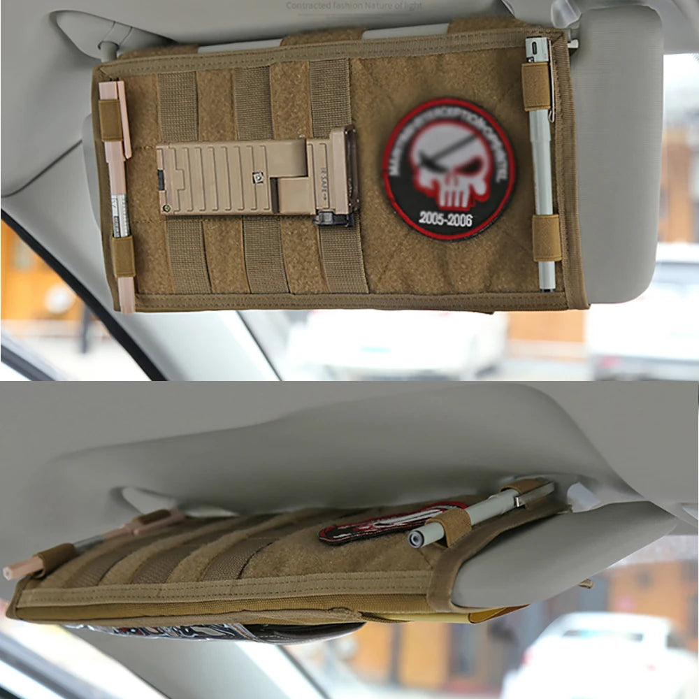 Car Sun Visor Organizer Universal Car Sunshade Storage Clip for Car Accessories Stora alternate view