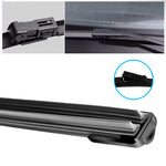 Universal Car Wiper Blades | Soft Dual Rubber Frameless Windshield Wipers alternate view