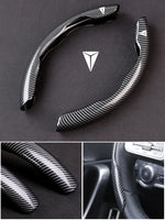 Car Carbon Fiber Texture Steering Wheel Cover For Deepal SL03 L06 L07 S05 S07 G318 S0 Automobile int