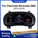 12.3-Inch Digital Instrument Cluster for Chevy GMC | Wireless CarPlay Speedometer Upgrade