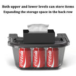 Armrest Rear Storage Box For Tesla Model YL 6-Seats 2026 TPE Center Console Under Air Vent Storage Case Trash Can Organizer Tray