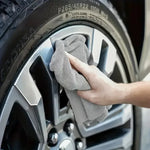 Microfiber Cleaning Cloths for Bicycle Car Kitchen Towel Absorbent Soft And Stain-rem alternate view