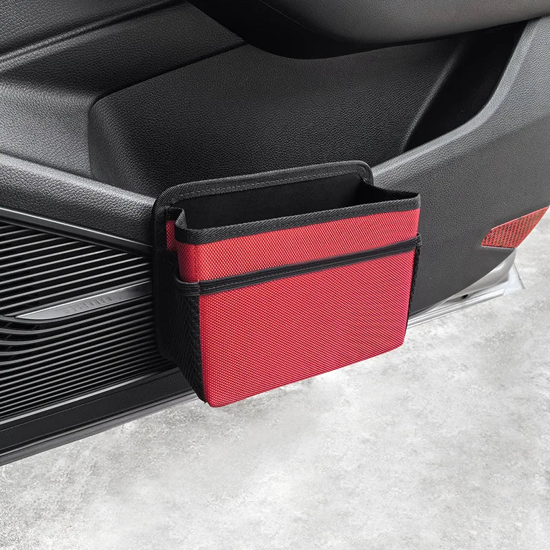Car Door Trash Can Hanging Garbage Bin for Back Seat additional angle