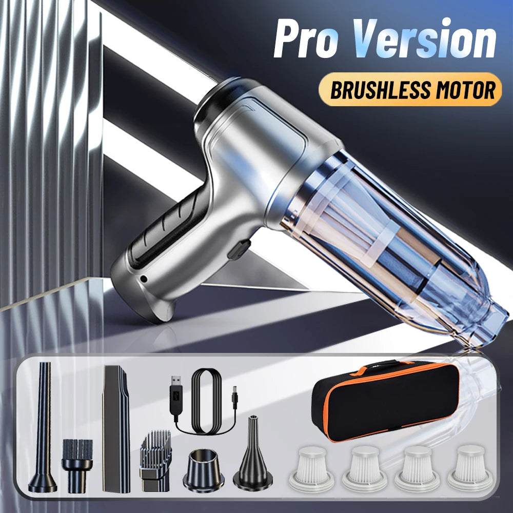 9000PA Wireless Car Vacuum Cleaner | Handheld Cordless for Auto & Home detail view