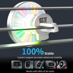 RGB Light Car Magnetic Phone Holder | Wireless Charger for Magsafe iPhone lifestyle view