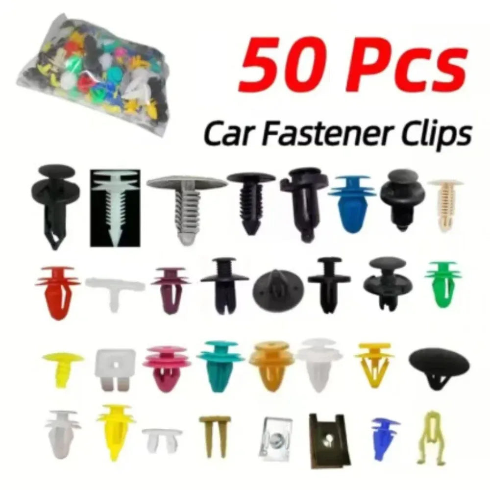 500/200/100Pcs 30 Kinds Universal Mixed Auto Fastener Car Bumper Clips Retainer Car additional angle