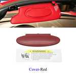 For Porsche Boxster Cayman 986 987 CARRELA TARGA GT2 GT3 996 997 Car Makeup Vanity Sun Visor Shade Mirror Cover Assembly