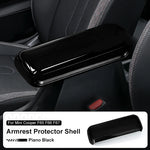 Car Center Console Stowing Tidying Armrest Box Panel Trim Cover For MINI COOPER S F additional angle