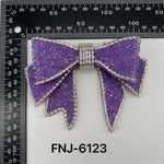 Car Perfume Clip Bow Air Outlet Decorations Car Air Conditioner Air Vent Interior Deco close-up view