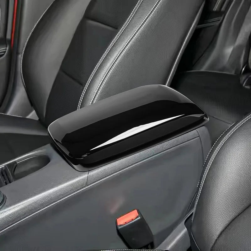 For Mercedes Benz A B GLA CLA Class W176 X156 C117 W246 2013-2019 ABS Car Center Console Armrest Box Panel Sticker Trim Cover