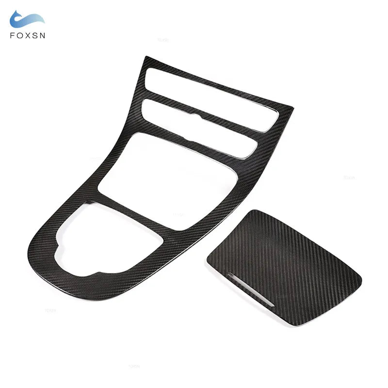 ABS Car Interior Accessories Center Console Gear Shift Panel Cover Decoration Trim Fo alternate view