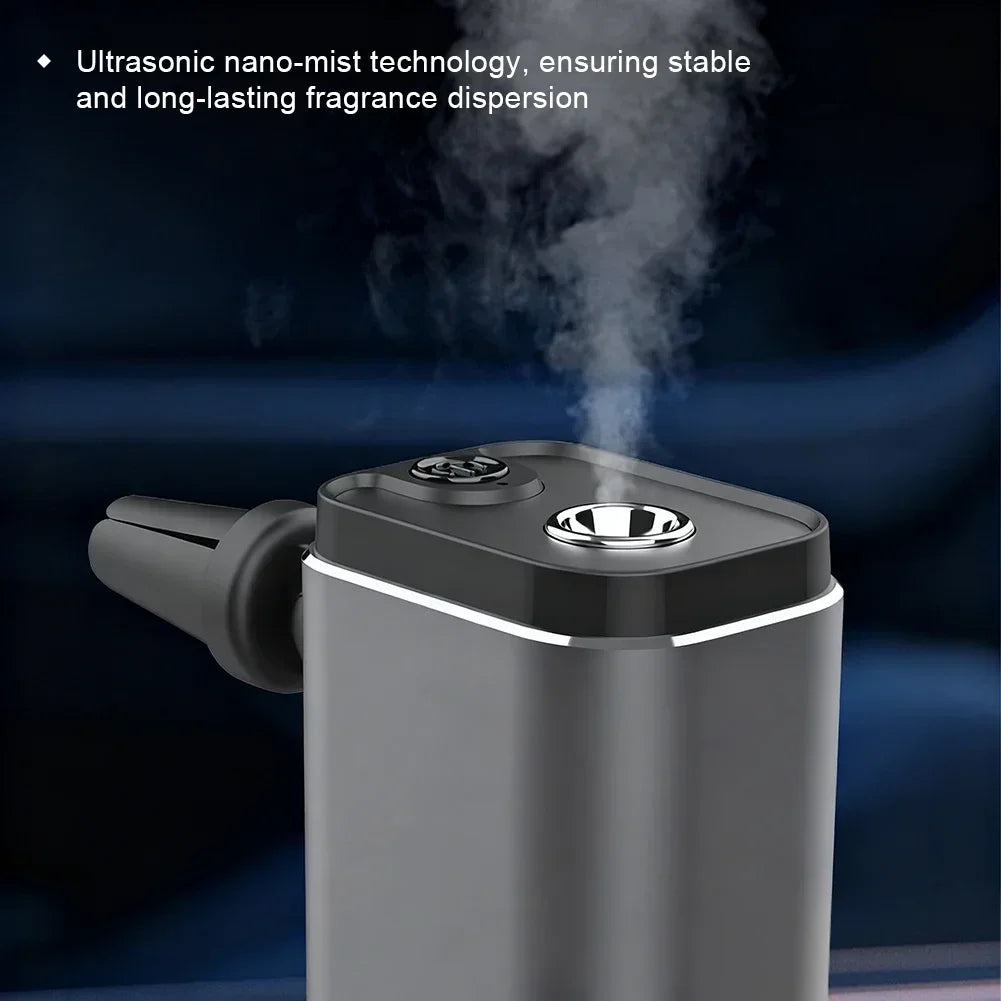 Car Air Vent Diffuser Mist Spray Essential Oil Fragrance Dispenser Odor Eliminator Interior Air Freshener Diffuser Machine