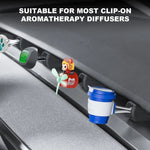 Universal Air Outlet Clip Aromatherapy Clip Air Conditioner Air Outlet Clip Silicone Durable Non Destructive Installation