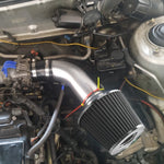 76MM 3 Inch High Flow Cold Air Intake Filter | Universal Induction Kit for Vehicles close-up view