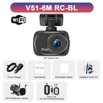 4K UHD Dash Cam | Dual Lens, GPS, WiFi, Night Vision & 4K Rear View Camera close-up view