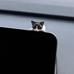 Funny Sleeping Cats Car Dashboard Ornament Adorable PVC Decoration For Car Interior Funny Dashboard Figurine Auto Accessories