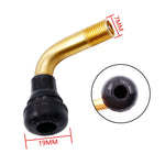 PVR50 PVR60 PVR70 Motorcycle Tubeless Tire Valve Stem 90 Degree Rubber Angle Nozzle | lifestyle view