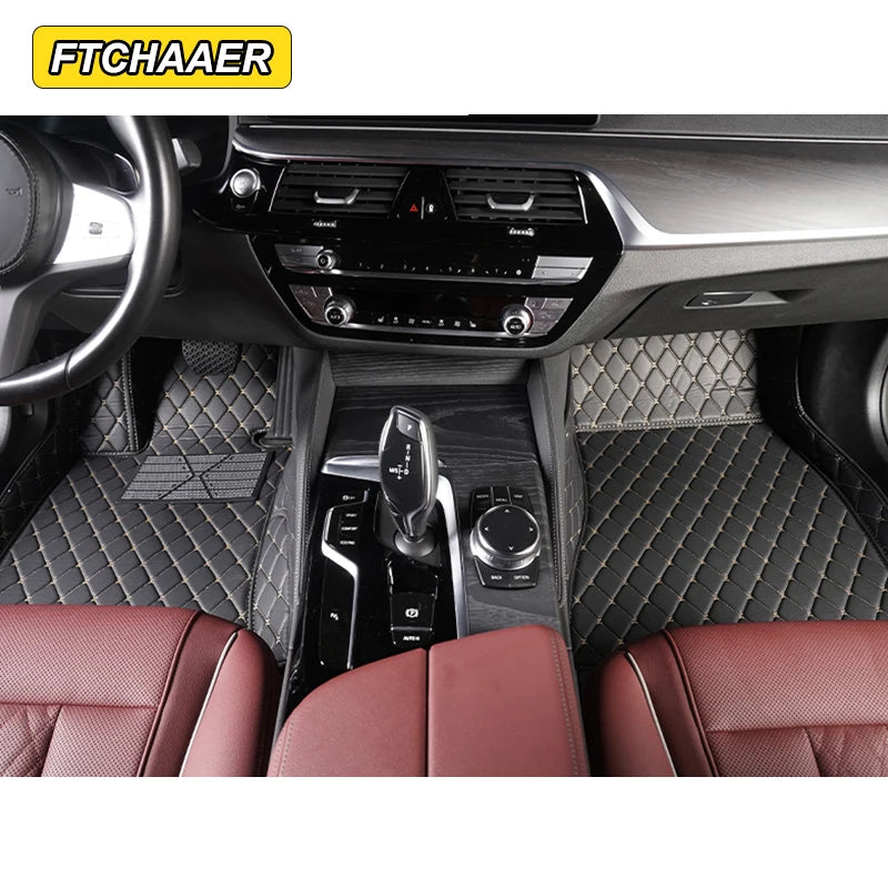 Custom Car Floor Mats For Volkswagen VW Golf Auto Carpets Foot Coche Accessorie