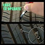 Universal Vacuum Tyre Repair Nail Kit Tubeless Tire Puncture Screw Fix Car Motorcycle AT detail view