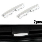 Add a Touch of Style to Your For BMW with 2x Dash AC Air Vent Outlet Paddle Clip Trim for X5 F15 F85 X6 F16 F86