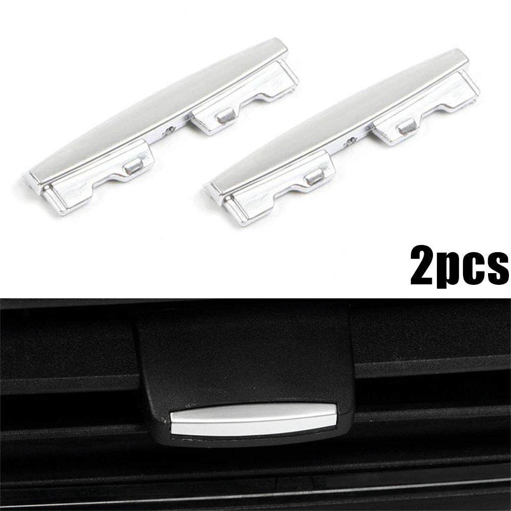 Add a Touch of Style to Your For BMW with 2x Dash AC Air Vent Outlet Paddle Clip Trim for X5 F15 F85 X6 F16 F86