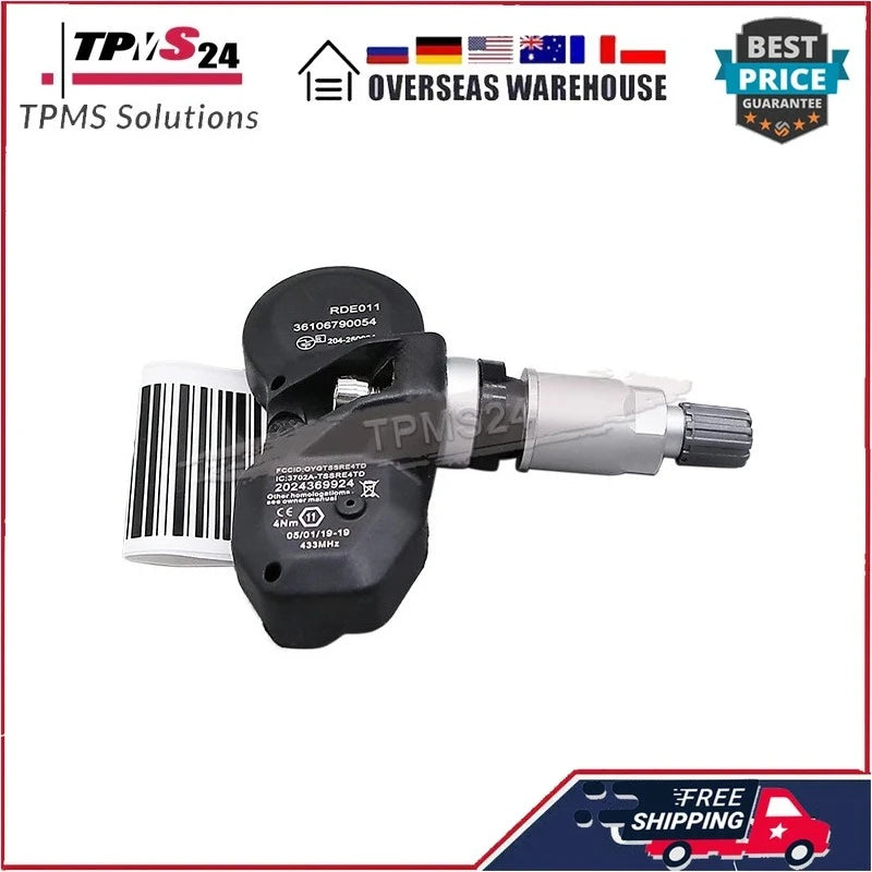 4PCS TPMS Sensor for BMW 1-Series E80 5-Series F10 GT F07 | 433MHz Direct Fit Tire Pr lifestyle view