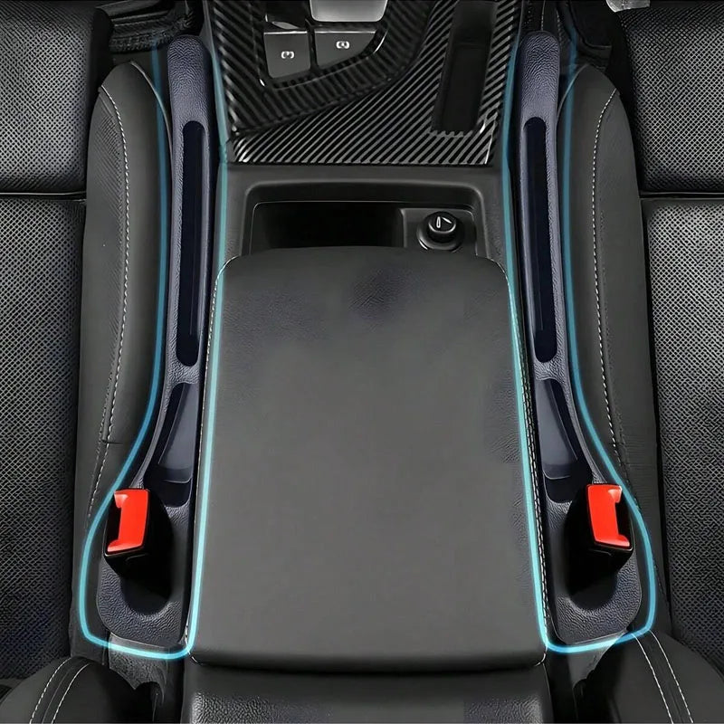 2-piece car seat gap filling plug, anti drop, with groove design, durable and soft ma lifestyle view