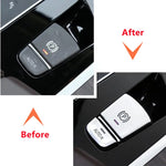 Car Engine Stop Start Central Handbrake P Auto H Button Decorative Cover Trim For BMW 5 Series G30 X3 G01 X4 G02 GT6 Accessories
