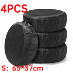 1/2/4PCS Car Auto Wheel Tire Cover | Weatherproof Dust-Proof Spare Tire Bag for 4x4 Over detail view