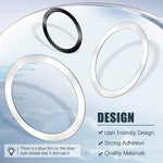 2024 Stainless Steel Universal Magnetic Metal Plate Ring For Magsafe Wireless Charger close-up view