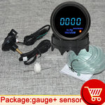 Digital Turbo Boost Gauge 52mm | BAR PSI Car Gauge Set with Water Temp Oil Pressure Volt detail view