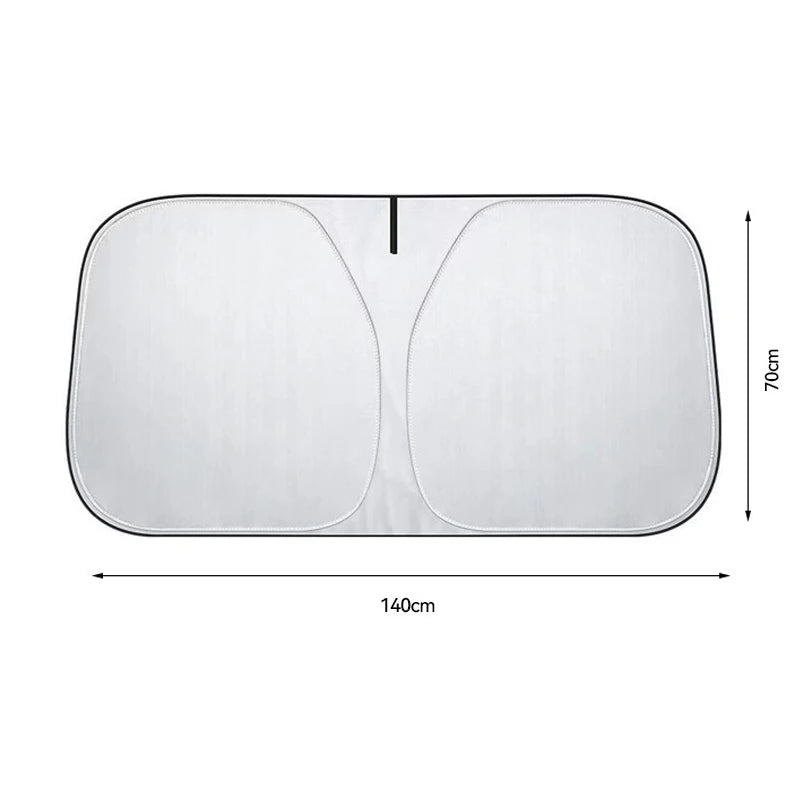Front Windshield Sunshade Cover For Audi A5 2007-2026, UV Block, Heat Insulation, Int alternate view
