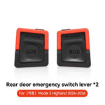 YZ Rear Door Emergency Safety Pull Rope | For Tesla Model Y/Juniper 2021-2026 & Model 3 detail view