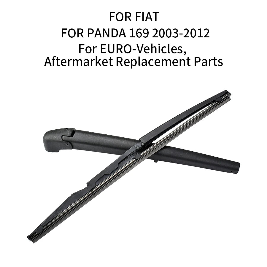 Rear Windscreen Wiper Arm & Blade Set For Fiat For Panda 169 2003-2012