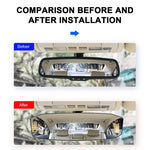 Wide Angle Convex Car Interior Rear View Mirror Anti Glare detail view