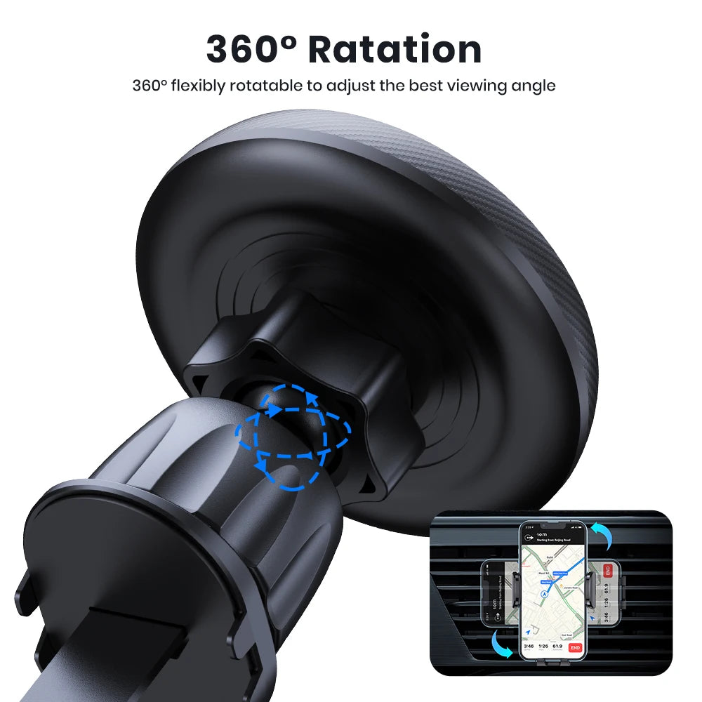 TOPK for Magsafe Car Phone Holder | Powerful Magnetic Car Mount lifestyle view