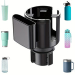 Car Cup Holder Expander With Phone Holder
