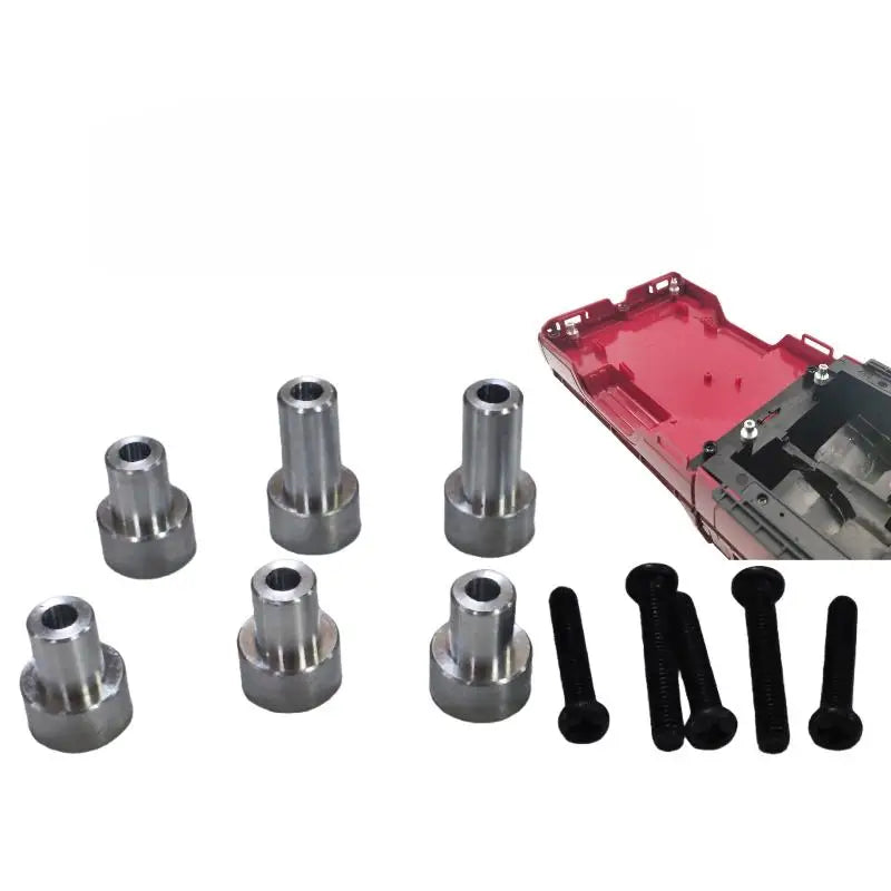 1set 1/12 Mn82 Mn82s Car for Modified Big Wheel Special Upgrade Parts Metal Shell Raise the Column Heighten Bracket