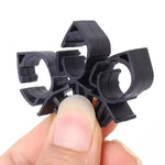 5-20PCS Car Wiring Harness Fastener Multifunction Cable Fixed Buckle Cable Ties Manager Route Cable Clamp Fixed Retainer Clip