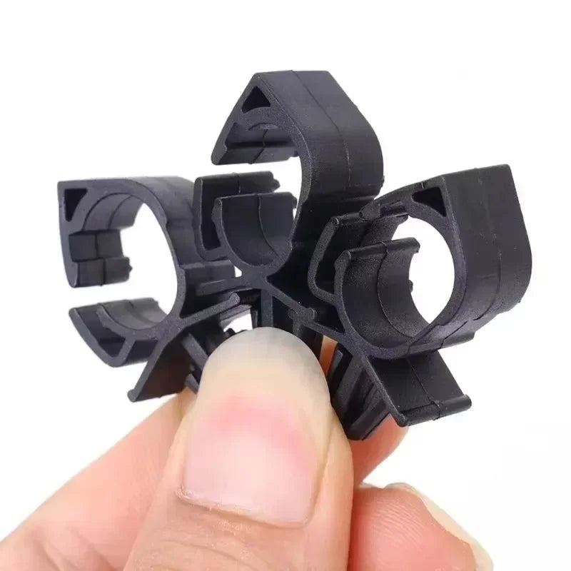 5-20PCS Car Wiring Harness Fastener Multifunction Cable Fixed Buckle Cable Ties Manager Route Cable Clamp Fixed Retainer Clip