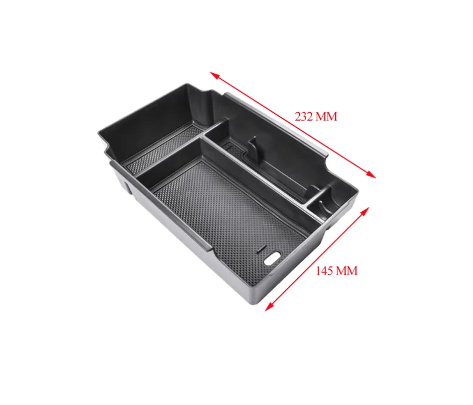 Armrest Storage Box for Subaru Crosstrek Impreza 2024 2025 Organizer Central Console Arm detail view
