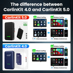 CarlinKit 5.0 Wireless Android Auto & CarPlay Adapter | 2Air & CP2A for OEM Cars additional angle