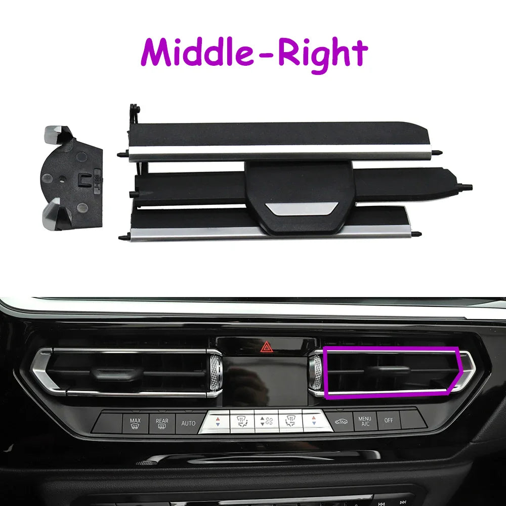 F40 G20 G26 G28 G29 G01 G02 G22 Car Central AC Air Conditioning Vent Grill Outlet Clip Repair Kit For BMW 2 3 4 Z4 X3 X4 Series