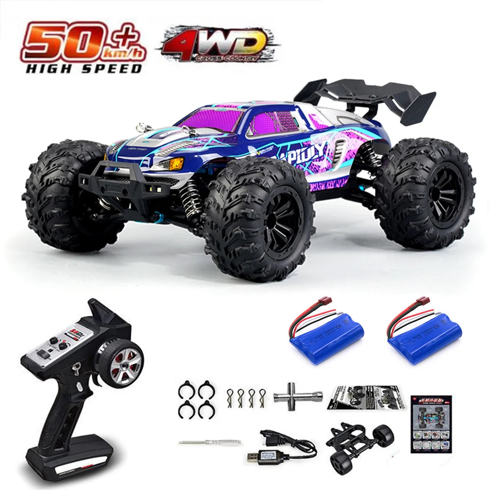 1/16 Off-Road 4WD Remote Control Car with LED Headlight detail view