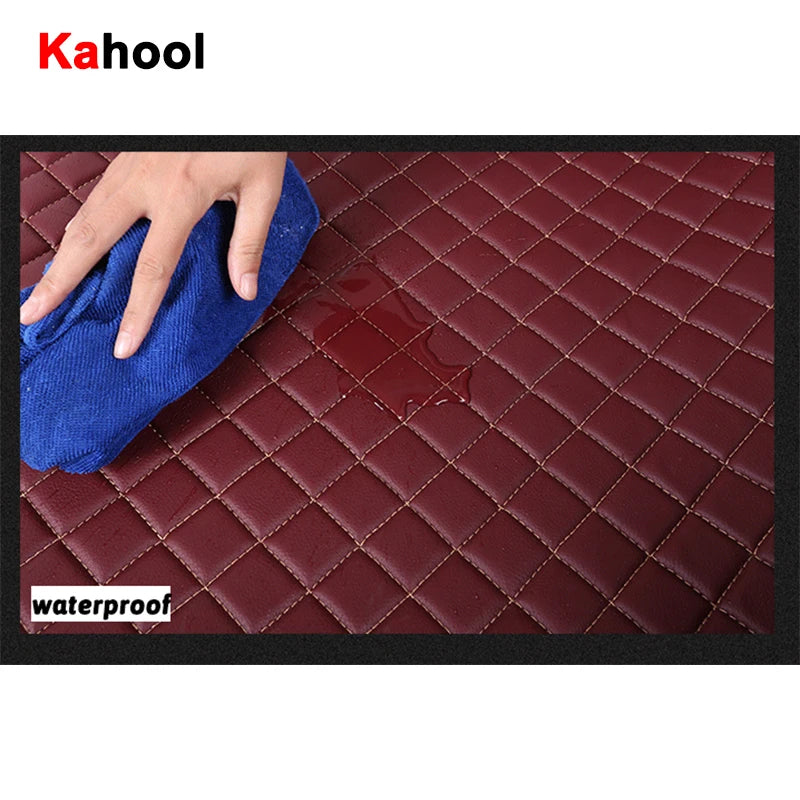 KAHOOL Custom Car Floor Mats For BMW 3GT Gran Turismo F34 2012-2023 Auto Carpets Foot Coche Accessorie